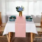 Satin Table Runner Smooth Fabric Decorative Multiple Colors Table Runner Thicker