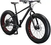 [Mongoose] Argus Sport Mens and Womens Fat Tire Mountain Bike, 26-Inch Wheels, Tectonic T2 Adult Frame, Hydraulic Disc Brakes