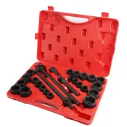 27pc Impact Socket Set 3/4" Drive Metric SAE Standard Automotive Mechanic Tools