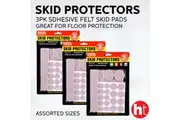 Handy Hardware [81PCE] Adhesive Felt Skid Pads Furniture Feet Protectors