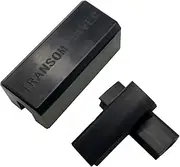 GHmarine Transom Saver Support and Trailering Motor Locks for Single Ram Outboard Mercury Evinrude Johnson Yamaha Honda and Tohatsu Rubber Black