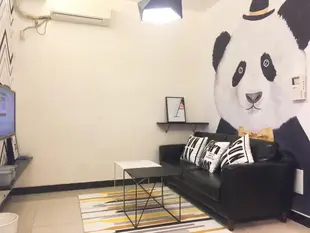 春熙路商業區的2臥室公寓 - 55平方公尺/1間專用衛浴panda theme apartment near kuan zhai alley