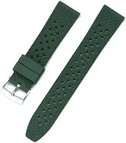 [Strap Monster] STROMLO FKM+ Watch Strap - Green 18mm