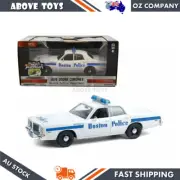 Greenlight 1:24 Dodge Coronet Boston Police Department 1976 Diecast Car Model