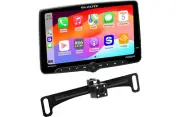 BOSS BE10ACP.XC 1-DIN 10.1" Receiver Apple Carplay/Android Auto SiriusXM Camera