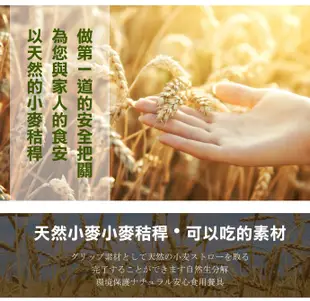 小麥秸稈不銹鋼便攜環保餐具組-4件套 (3.1折)
