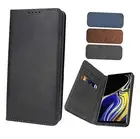 Phone Case for Galaxy Note 9, Samsung Note 9 Flip Case Wallet Case with Black