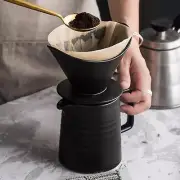 Pour over Coffee Maker Set,Ceramic,Manual Brew Maker,Coffee Server,Drip Cone