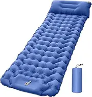Inflatable Sleeping Mat,Traveling Sleep Mat | Lightweight Self-Inflating Compact Portable Mattress for Outdoor Travel Backpacking Hiking Tent Camping