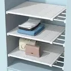 Layered Board Wardrobe Layered Partition Shelf Expandable Cupboard Stand