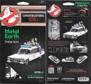 Ghostbusters Original Movie ECTO-1 Car Metal Earth Laser Cut Model Kit SEALED