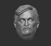 Paul Bearer Undertaker custom head for WWE WWF & other wrestling action figures