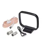 FM Dipole Antenna & Adapter for Yamaha Onkyo Denon Home Stereo Receiver Systems