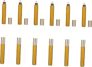 WOONEKY 12pcs Portable Roller Bottles for Essential Oils Refillable Oil Holders Leak Design Easy to Clean Durable and Practical for Skincare and Aromatherapy