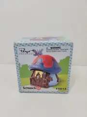 Smurf Blue Red House Schleich 49013 1978 NOB