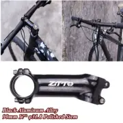 90mm 17° Aluminum Alloy 31.8mm Polished Stem For XC Trail MTB Mountain Road Bike