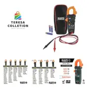Digital Clamp Meter, Auto-Ranging 400 Amp AC, AC/DC Voltage, Resistance, Cont...