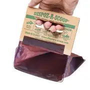 Dispoz-A-Scoop Pack Of 96 Scoop-Seal-Dispose Dog Pooper Scooper with Bag Atta...