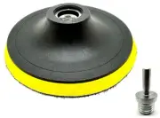 6" Hook and Loop Backing Plate for Soft Wool Polishing Buffering Pads, Backer...
