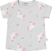 [SALT AND PEPPER] Baby Girls Unicorn AOP Slub Jersey Toddler T-Shirt Set