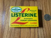 Old Box Listerine Lozenges