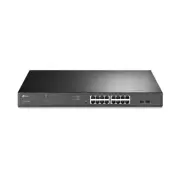 TP-Link USA Corporation TL-SG1218MPE 18-Port Gigabit Easy Smart Switch 16-Port