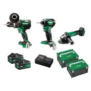 HiKOKI 36V Brushless 3 Piece Combo Kit KC36DDBL3(HRZ)