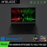 【RAZER 雷蛇】★全新福利品★BLADE 14吋AMD電競筆電_RZ09-0427PJA3-R3J1(R9-6900HX/RTX 3080TI/16G/1TB)