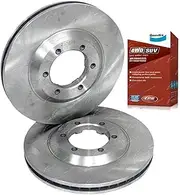 2 Front Disc Brake Rotors + Bendix Pads for Holden Colorado RC & for Isuzu D-Max TFR85 TFS85 4cyl 3.0L 4JJ1 V6 3.6L LCA 2008 2009 2010 2011 2012