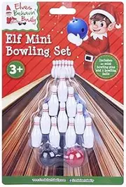 Elves Behavin Badly Mini Bowling Set - Ages 3+ - Stocking Fillers