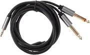 BRIGHTFUFU Transmission Speaker Cable Abs Audio Cables for Speakers Aluminum Alloy 3.5mm Audio Cable