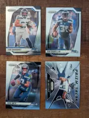 Geno Smith, DK Metcalf, Charbonnet, Chancellor 2024 Panini Prizm Seahawks