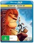THE LION KING 3-D Diamond Edition : NEW Blu-Ray 3D / 2D