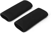 Pack of 2 Universal Motorcycle Handlebar Foam Covers Slip-on Anti-skid Anti-vibration Grips for 3.17-3.68cm Replacing Parts