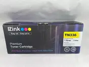 EZink Premium Toner Cartridge TN336 Yellow New Sealed NIB Ultra Sharp Printouts