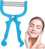 SOESFOUFU Portable Facial Hair Remover Spring Epilator Manual Threading Tool for Smooth Skin Travel Friendly Design Effortlessly Removes Fine Hair From Face