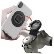Bike Phone Mount,Mountain Bicycle Stem Cell Phone 【1st Gen】Stem Mount-Black