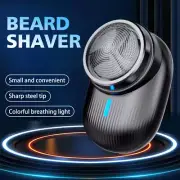 Mini Shave Portable Electric Shaver Beard Trimmer Shaving Blade Mens Razor Gift!