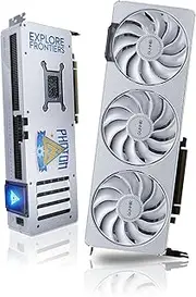 GUNNIR Intel Arc B580 Photon OC 12GB GDDR6 2850MHz Triple-Fan White Graphics Card, 192-bit, PCIe 4.0, HDMI/DP, 4K Support, Mid-Range Gaming & Content Creation