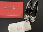 Roger Vivier Trompette Patent Leather Pumps 38.5 Never Worn