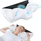 Neck Pillow Cervical Memory Foam Pillows for Pain Relief, Orthopedic Contour for