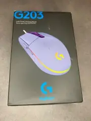 NIB~ Logitech G203 LIGHTSYNC Gaming Mouse - purple