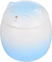 BCOATH Pet Ashes Keepsake Urn Mini Ceramic Memorial Cremation Container Handmade Pet Ashes Jar for Dogs and Cats Funeral