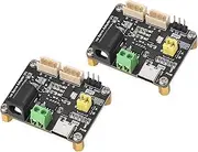 Wonrabai 2PCS Serial Bus Servo Driver Board, Integrates Servo Power Supply and Control Circuit, for ST/SC Series Serial Bus Servos, Supports 253 ST/SC Series Serial Bus Servos at The Same Time