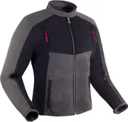 Segura Volt waterproof Motorcycle Textile Jacket, black-grey, Size M for Men Black Grey