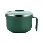 900ml/1200ml Large Soup Bowl Sturdy Lock Buckle Stainless Steel Salad Container