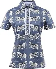 ロナー(Ronner) Roner Equestrian Sports Jacket, Field Polo Shirt, Women's, Navy