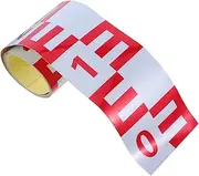 GANAZONO Water Gauge Tape Water Level Gauge Water Tester Adhesive Fish Ruler Water Tester Water Level Indicator Fish Measuring Ruler Reflection Stickers Leveling Gauge Polystyrene