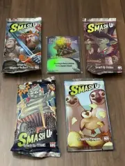 Smash Up Promo Cards / Titans Foil Leaders Penguins Goblins Knights of the Round