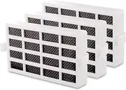 3 x DL-pro Air Filter Hygiene Filter for Whirlpool Bauknecht 481248048172 ANTF-MIC ANT001 Filter for Fridge Freezer Combination